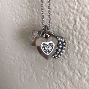 Hearts pendant necklace